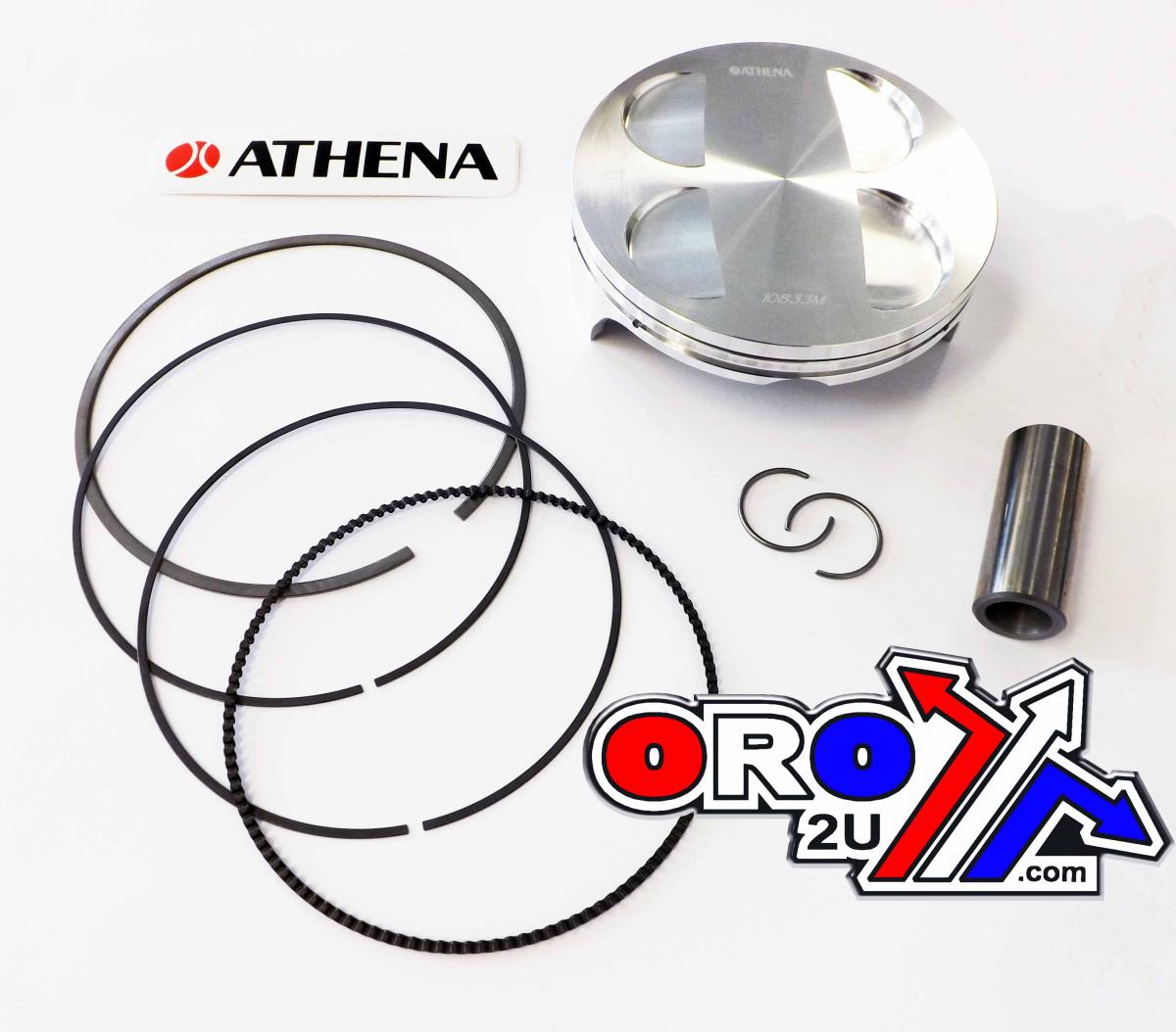 Piston Kit 96MM Honda CRF 450 09-16, Athena S4F09600014B Std Bore