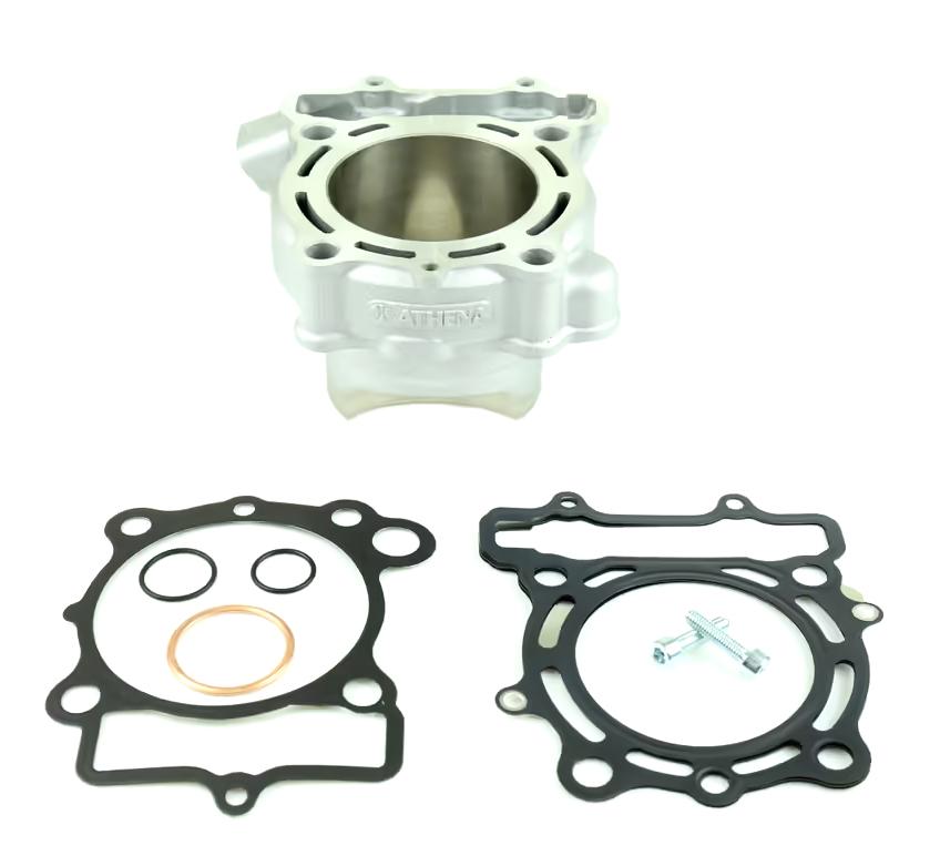 Cylinder Kit 77MM Kawasaki KX 250 15-16, Athena EC250-020 Std Bore, (Piston not included)