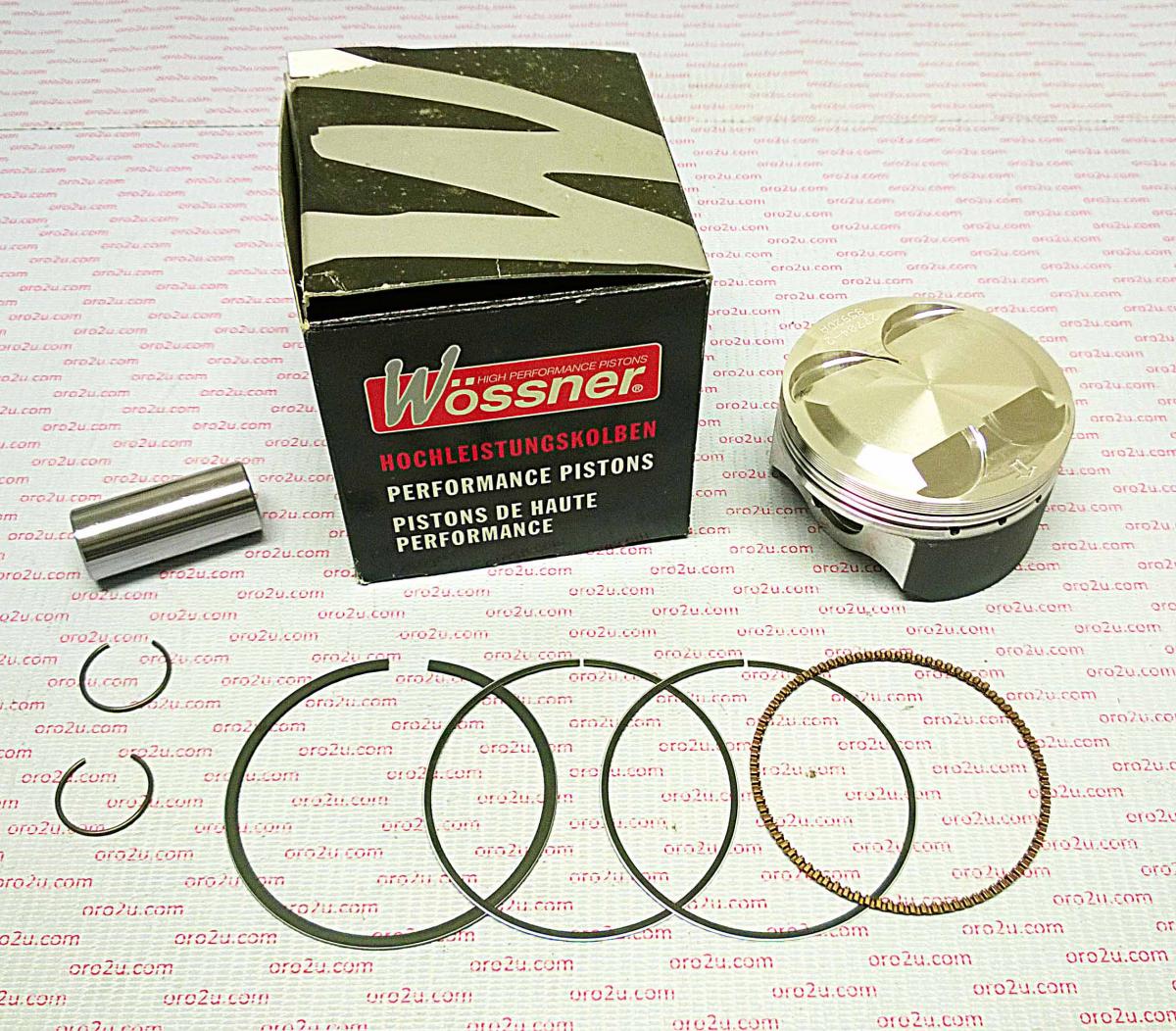 Piston Kit 01-05 KTM250 75.00, Forged Wossner 8592DA 59830007000
