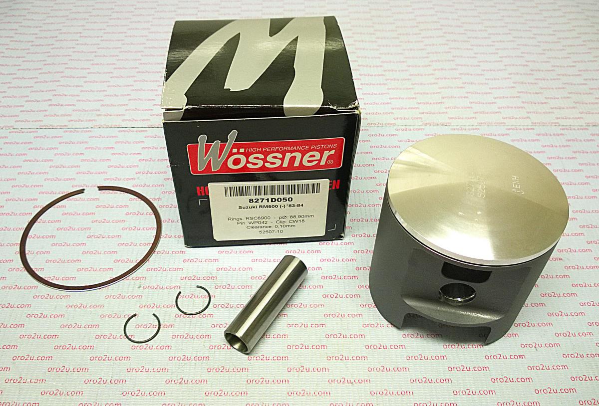 Piston Kit RM500 88.40mm, Forged Wossner Kit 8271DA 12110-14221