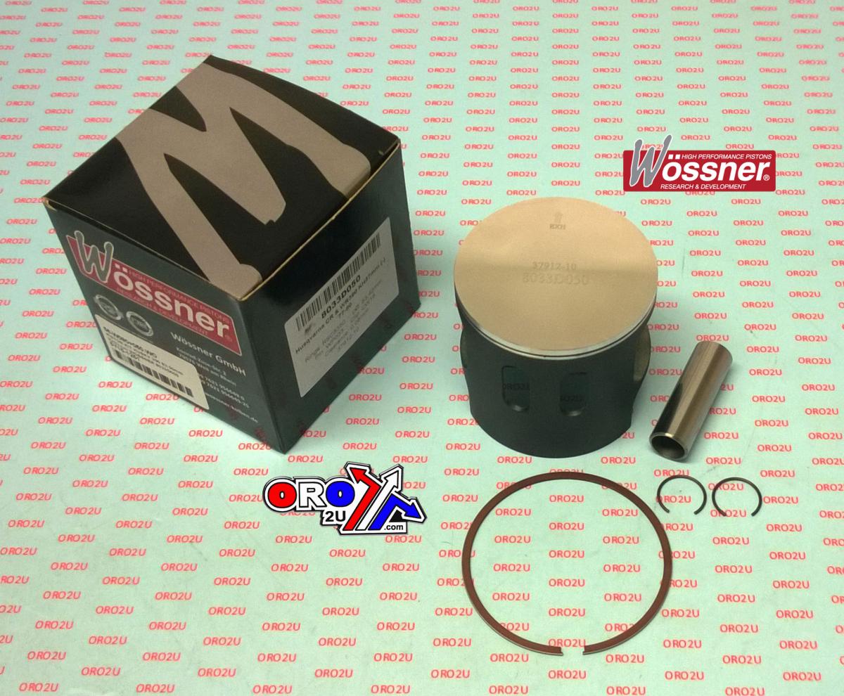 Piston Kit Husky 390 83.00mm, KH37mm Wossner 8033DA, 1977-1980 Husqvarna 390