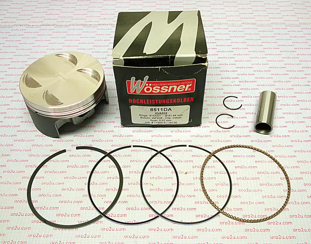Piston Kit 87-90 510cc 91.50, Wossner 8511DB Husqvarna