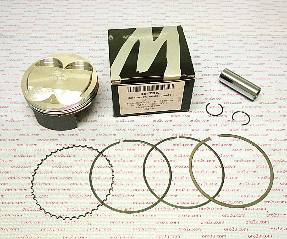 Piston Kit Husaberg 350 86.00m, Forged Wossner 8517DA