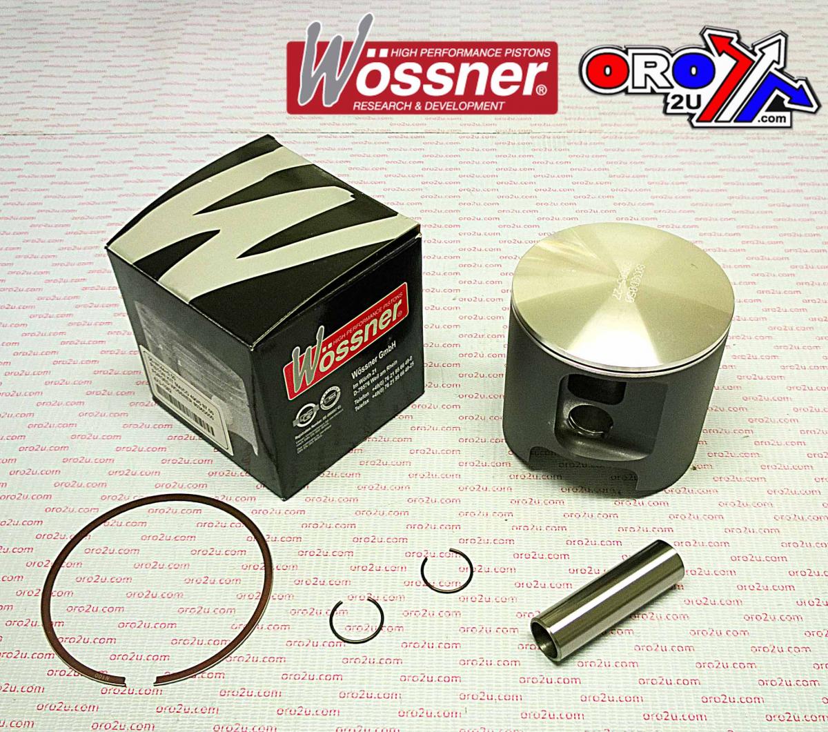 Piston Kit Maico 490/500 87.50, Forged Wossner 8036D100
