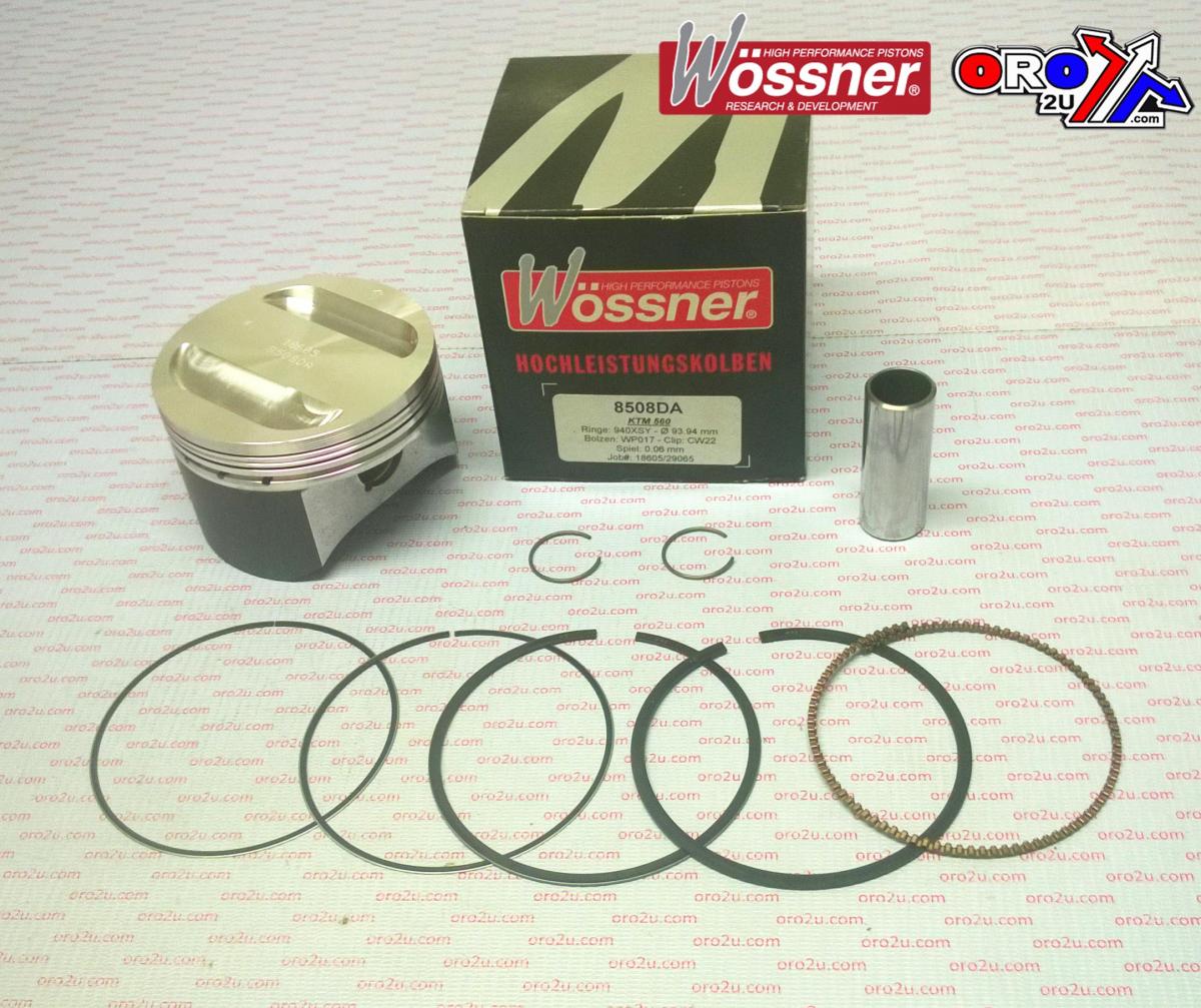 Piston Kit KTM560 Exc 95.00, Forged Wossner Kit 8508D100
