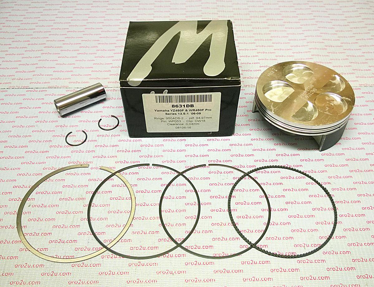 Piston Kit 06-09 YZF WRF450 95, Wossner 8631DC Hc YZF450