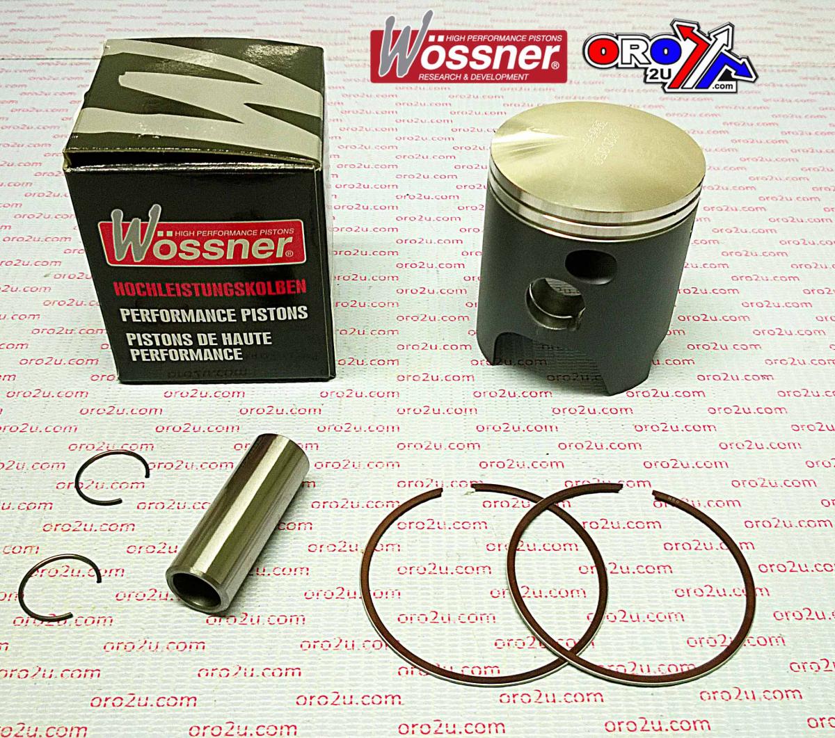 Piston Kit 88-08 DTR125 61.00, Forged Wossner 8002D500