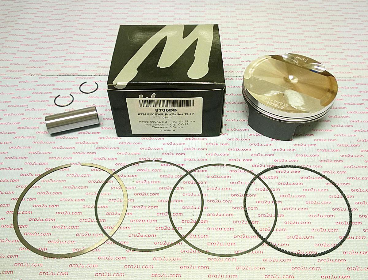 Piston Kit EXC-R530 KTM Hc 95, Forged Wossner 8706DC