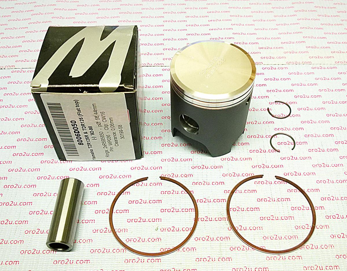 Piston Kit 93-97 TZR125 56.00, Forged Wossner 8006DA