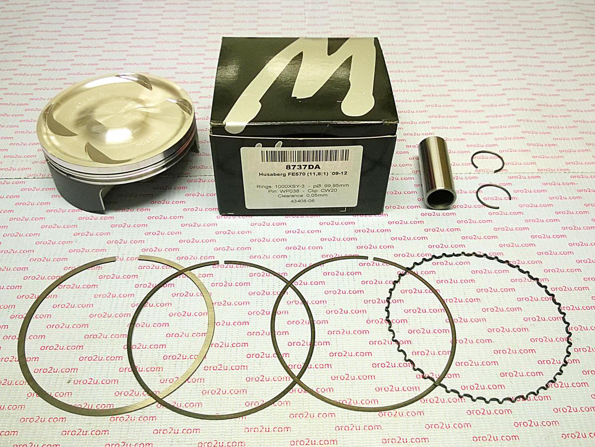 Piston Kit 09 FE570 100mm A, Husaberg Wossner 8737DA