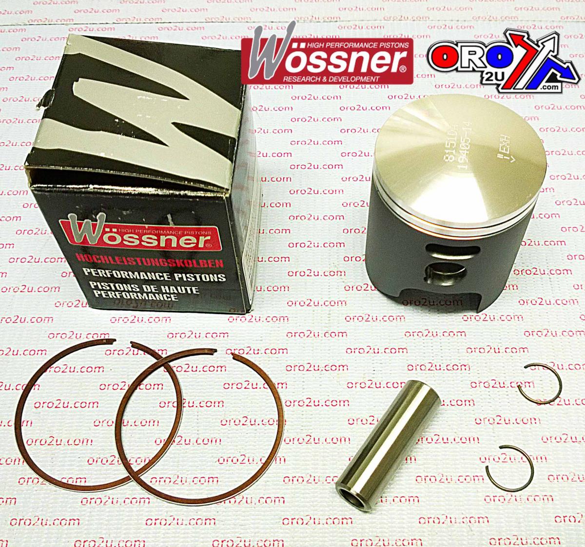 Piston Kit 73-78 CR125 57.00, Forged Wossner 8151D100