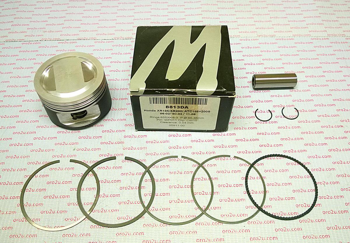 Piston Kit XR200 ATC200 80-02, Wossner 8813D100 66.50