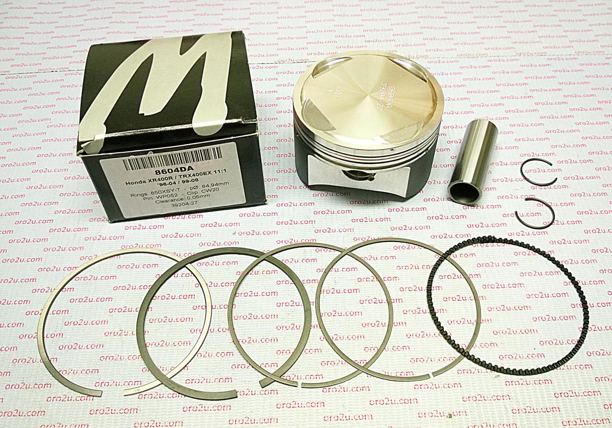 Piston Kit XR400 TRX400 85.50, Forged Wossner 8604D050