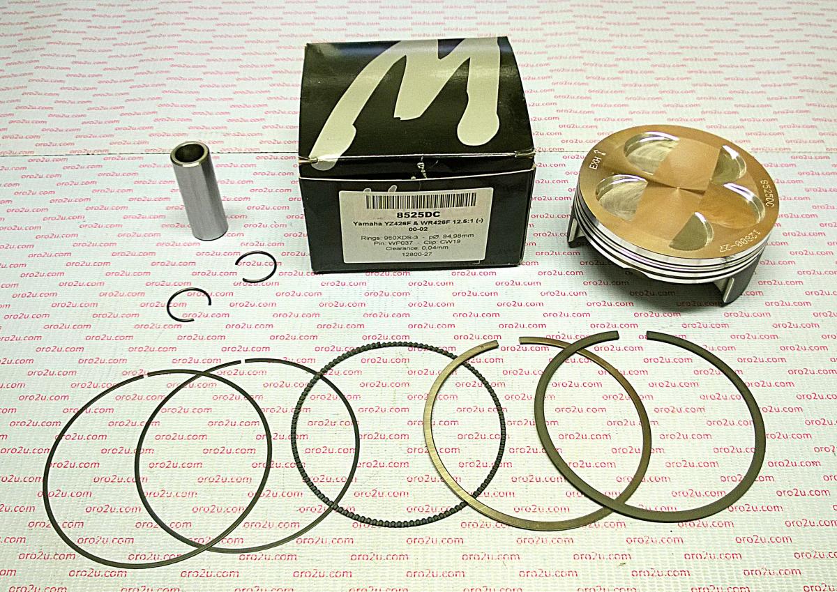 Piston Kit 00-02 YZF426 98.00, Forged Wossner 8525D300