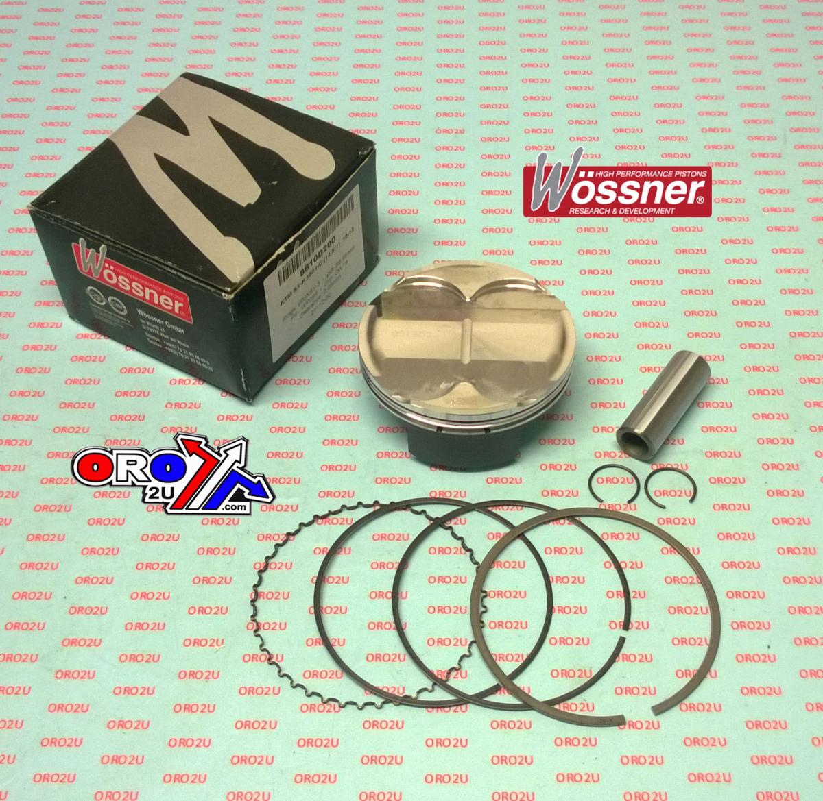 Piston Kit 10-14 SXF350 88 Hc, Forged Wossner 8810DA KTM 77230207100