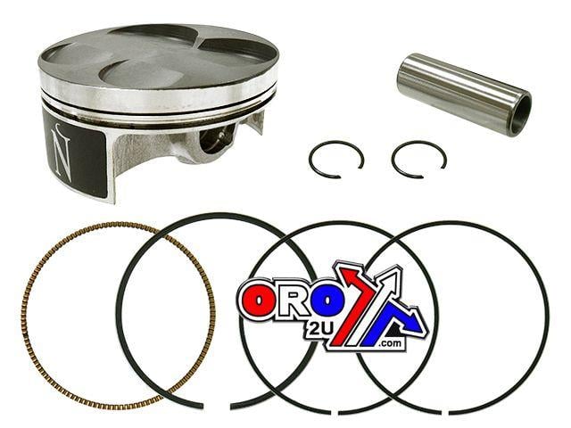 Namura Technologies Piston Kit KXF RMZ 250 77.00 A, Namura NX-20030 Suzuki Kaw, 2000 - 2005 Kawasaki KXF250 KX250F, 2004 - 2006 Suzuki RMZ250 RM-Z250