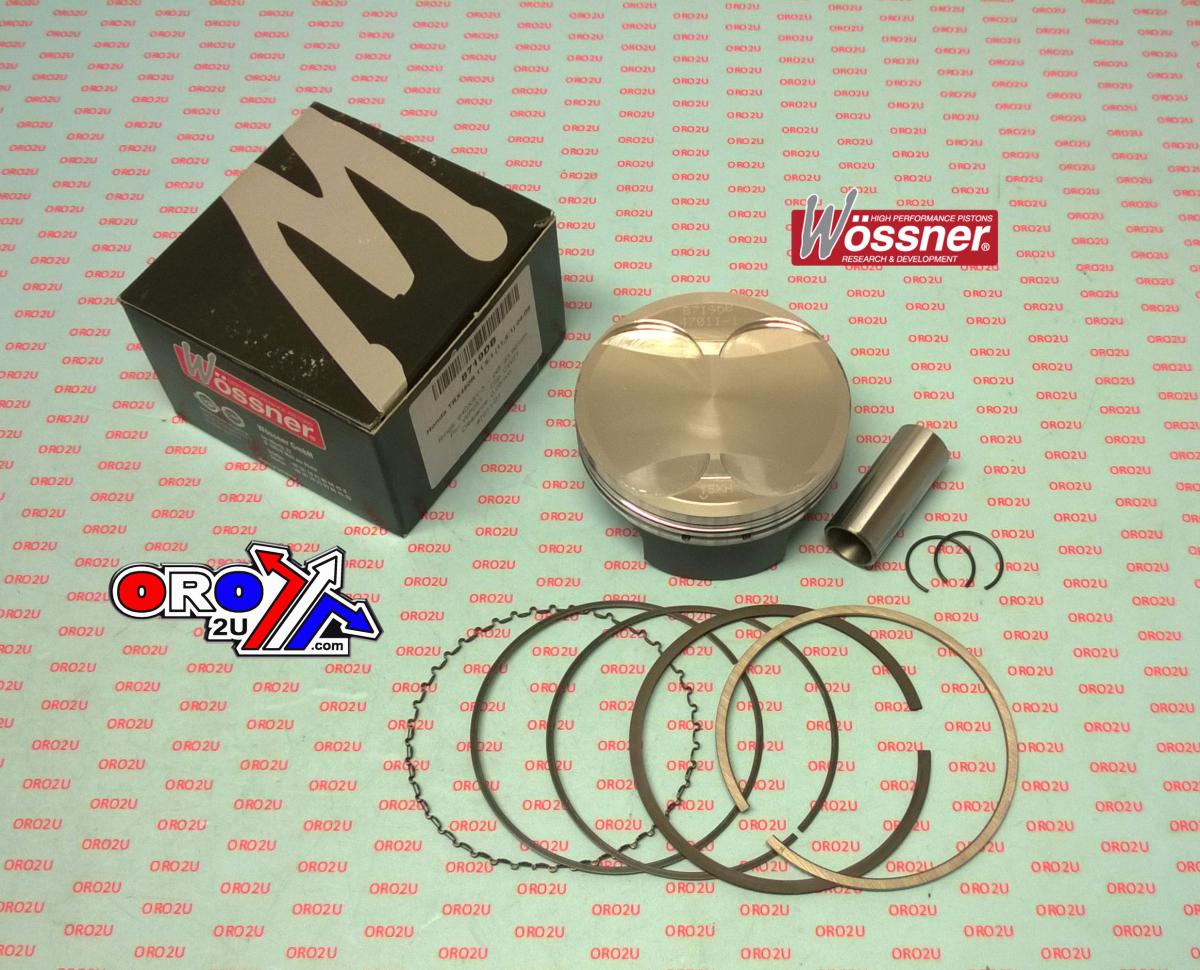 Piston Kit 04-05 TRX450R Hc, Forged Wossner 8719DB 11.5
