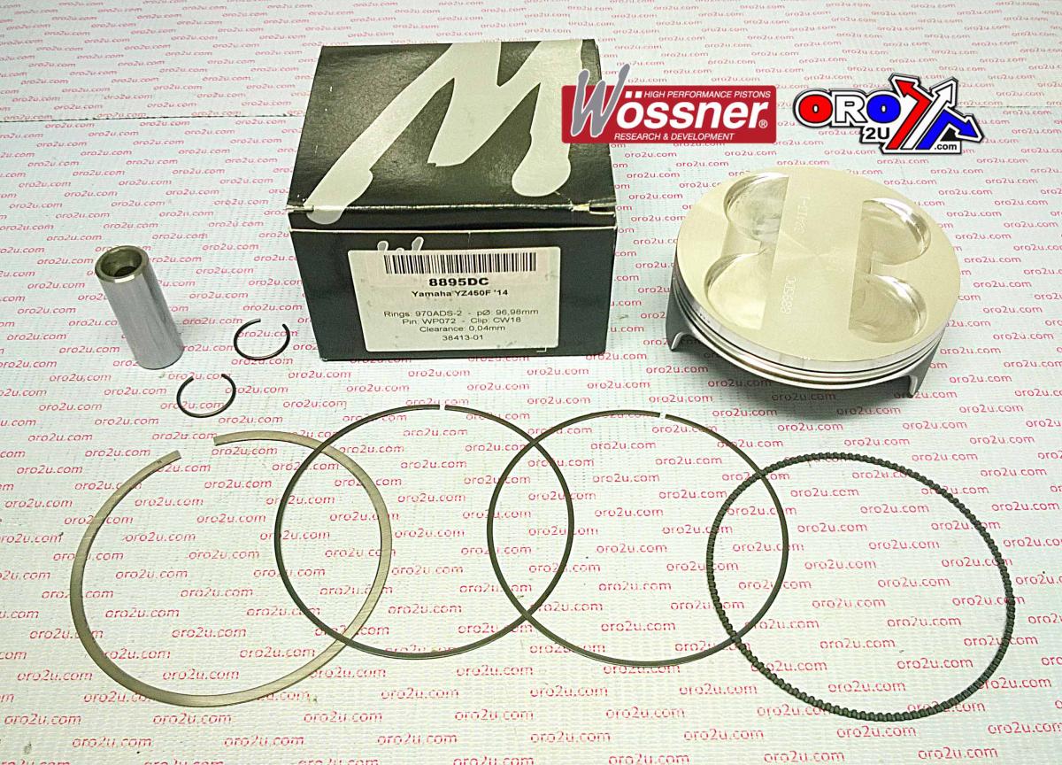 Piston Kit YZF450 14-15 97.00, Forged Wossner 8895DB