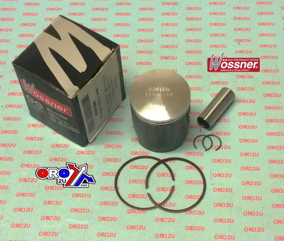 Piston Kit 84-85 KX80 48.00, Wossner 8201DA Kawasaki MX 13001-1184
