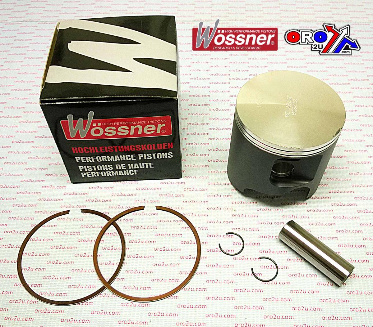 Piston Kit 88-04 KX500 87.50, Wossner 8228D150 Kawasaki MX