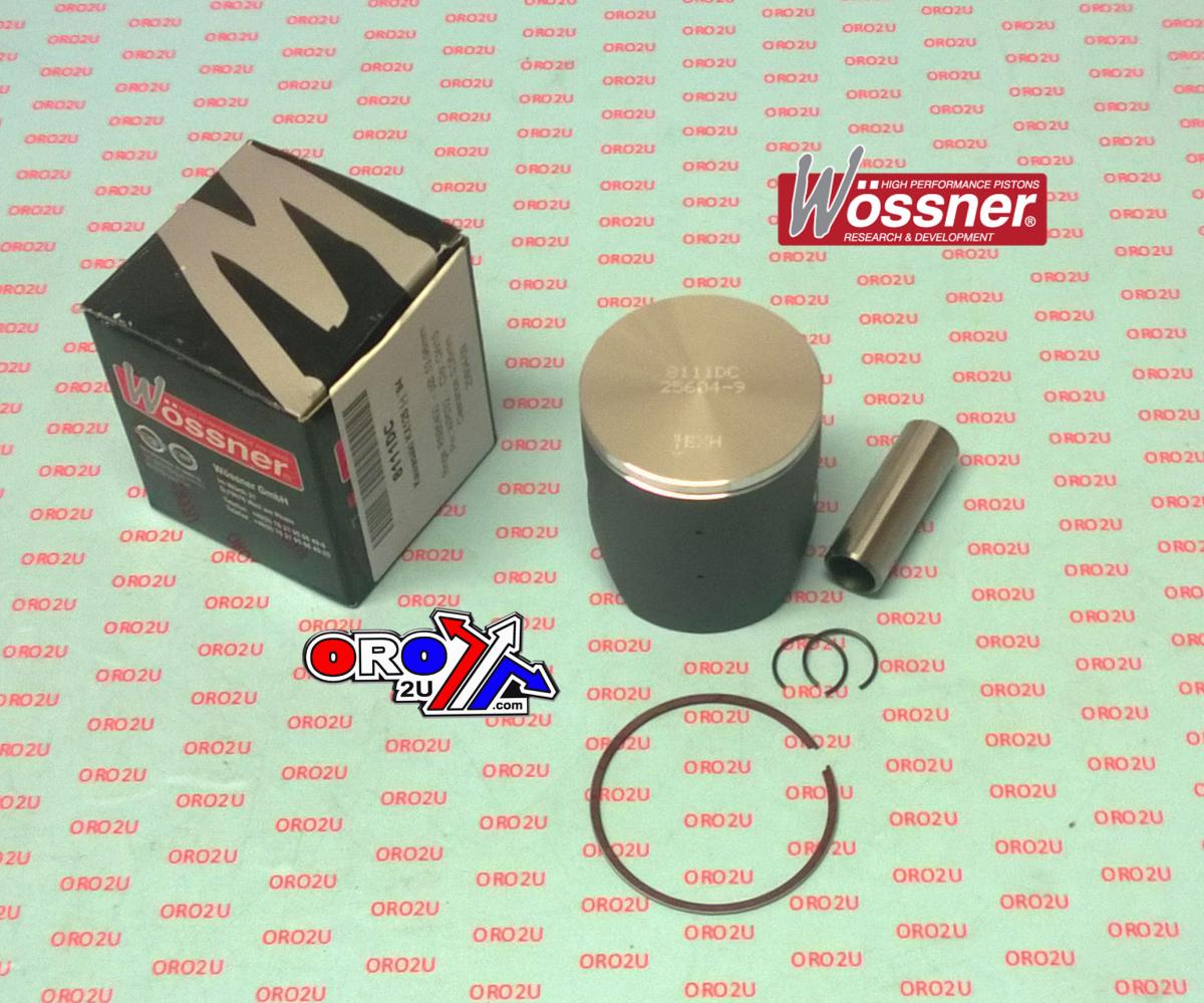 Piston Kit 1994 KX125 54.00, Wossner 8111DA Kawasaki MX 13001-1396