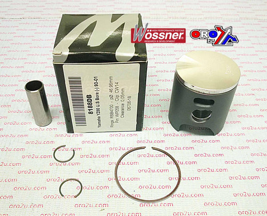 Piston Kit 93-02 YZ80 47.00 A, Wossner 8188DA Yamaha MX