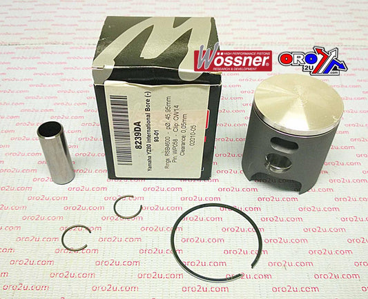 Piston Kit 93-01 YZ80 46.00 A, Wossner 8239DA Yamaha MX