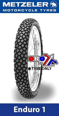 4.10 18 60P ENDURO 1, METZELER 0138900 REAR TYRE, ROAD, MC