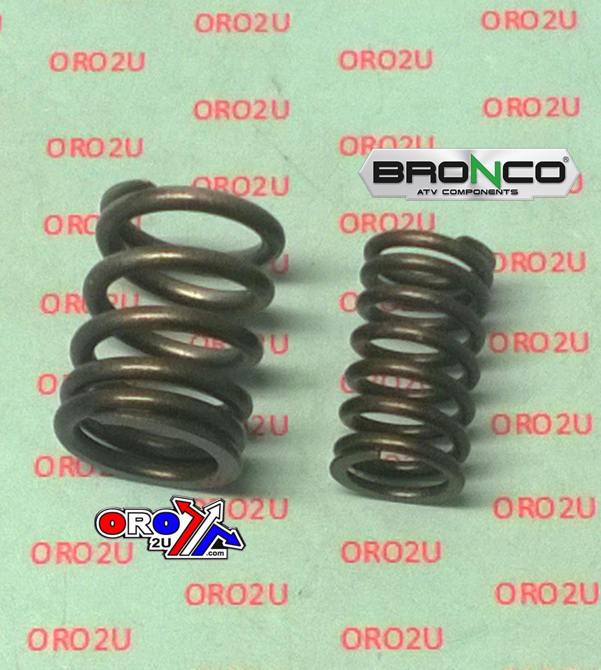 Intake /Exhaust Spring Yfm Yam, Bronco AU-09518S-3 (Dual) ATV, 11H-12113-00-00,11H-12114-00-0