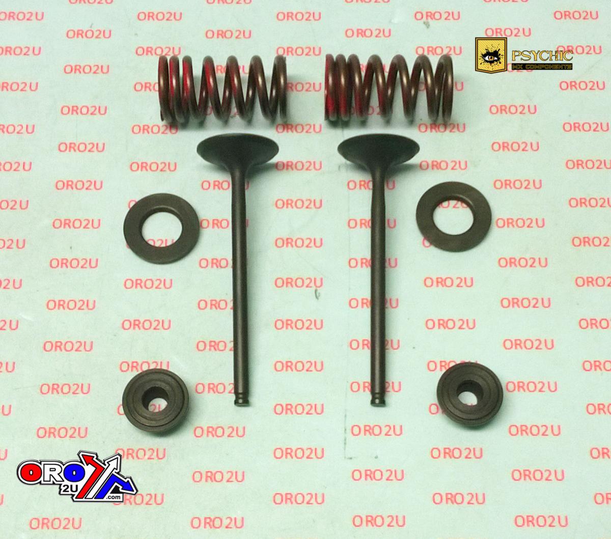 Valve Kit Exhaust KXF/RMZ250, Psychic XU-09509EK 04-06