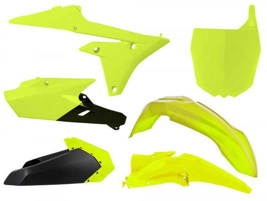 PLASTIC KIT/6 14-18 YZF, YZ-FX250 15-18 YZ-FX450 16-18, RTECH R-KITYZF-GF0-614