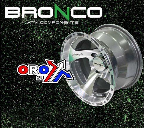 Rim Alu Bronco 12x7 4/110 Sil AC-06201