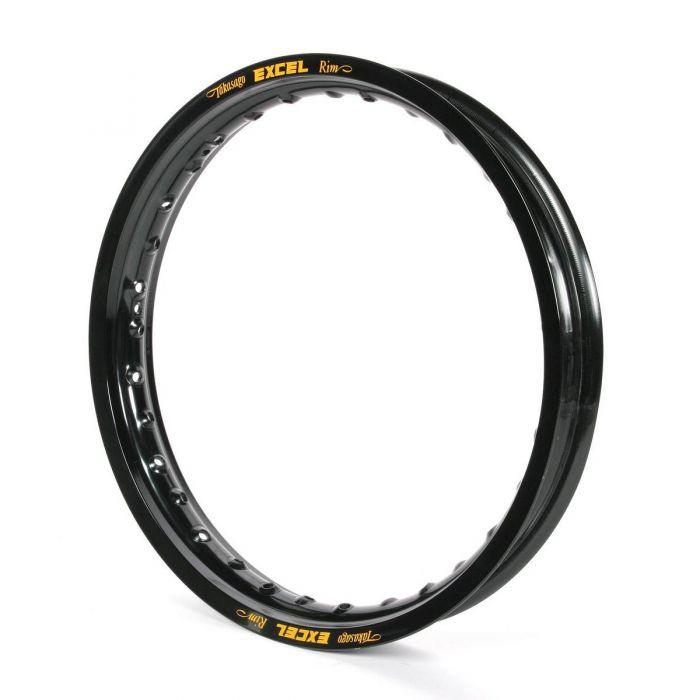 Rim 185-19 Excel 36 Hole Black, GDK406 anodized aluminum, ERGDK406