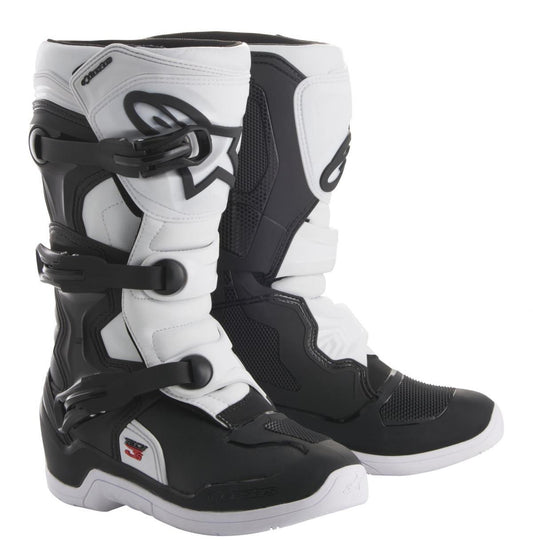 TECH-3s YOUTH BK/WE 6, ALPINESTARS MOTOCROSS BOOTS, A140181206