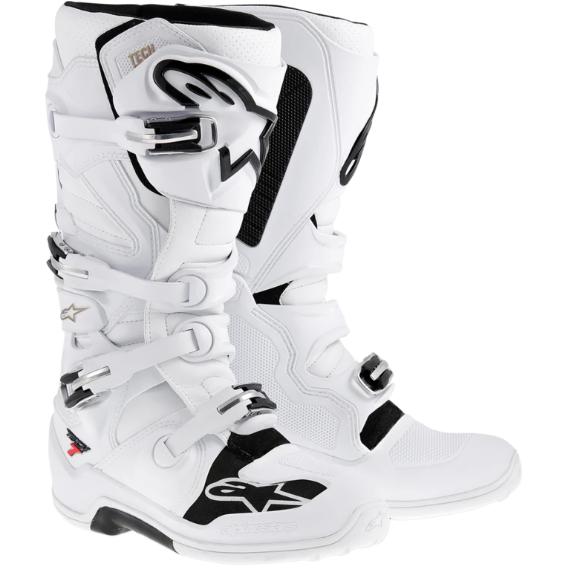 TECH-7 WHITE/WHITE 44.5, ALPINESTAR BOOTS MOTOCROSS, A20120142010