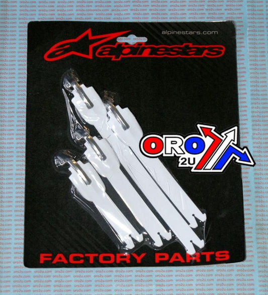 TECH-7 STRAP+BRIDGE SET/4, WHITE, 2014 TECH-7 ALPINESTARS, A25CIT7420 WHITE