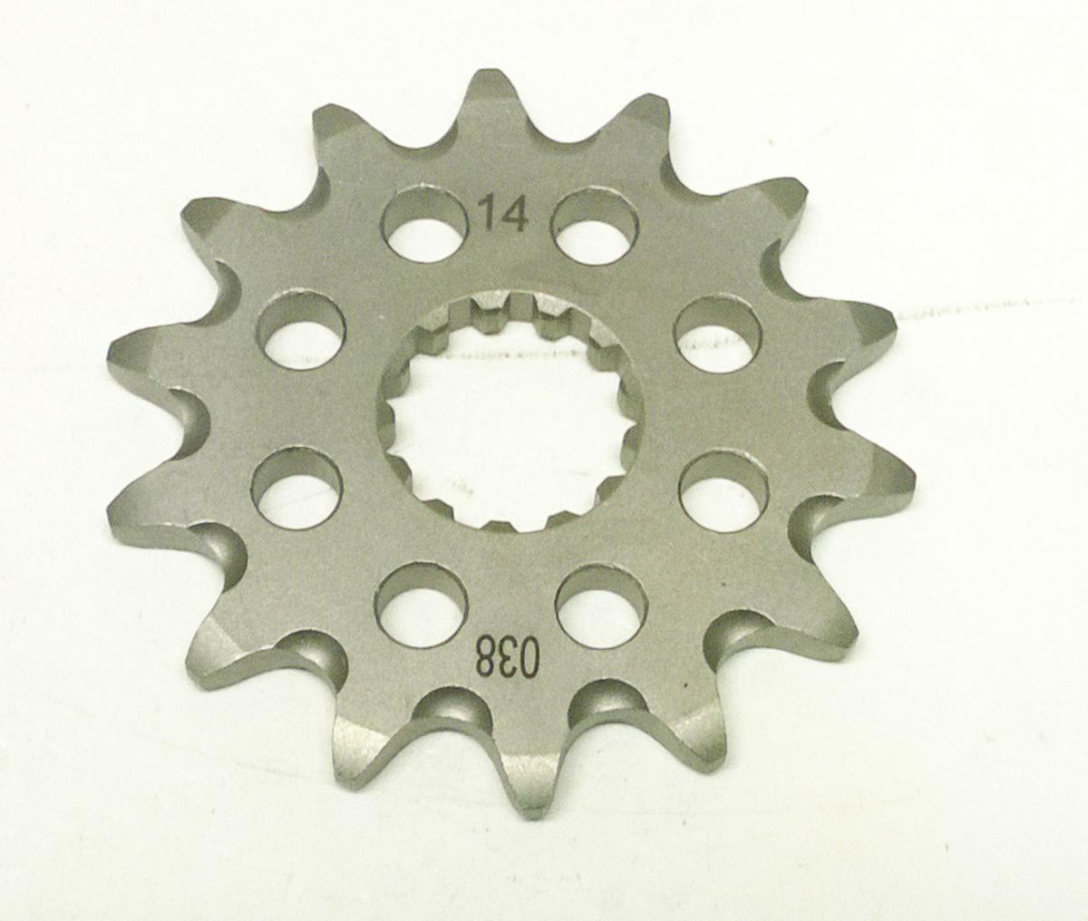 Pro-X Racing Front Sprocket Groove & Light, Prox 07.FS23099-14