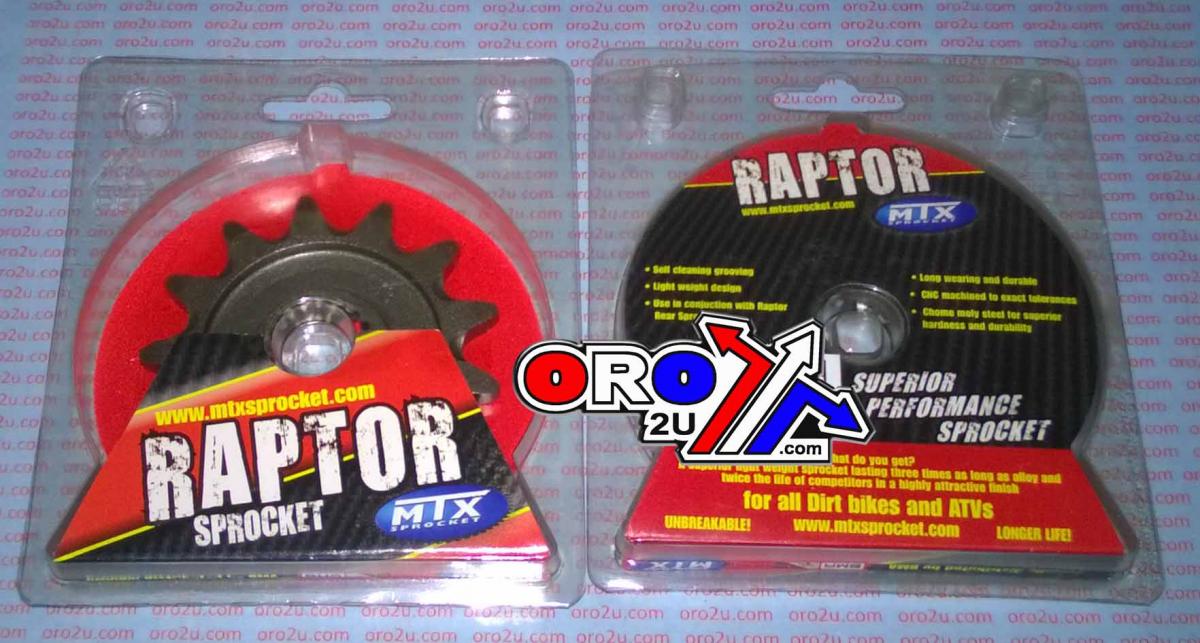 Mtx Parts Front Sprocket 1590 Raptor Light & Self Cleaning 10B-5NL-14