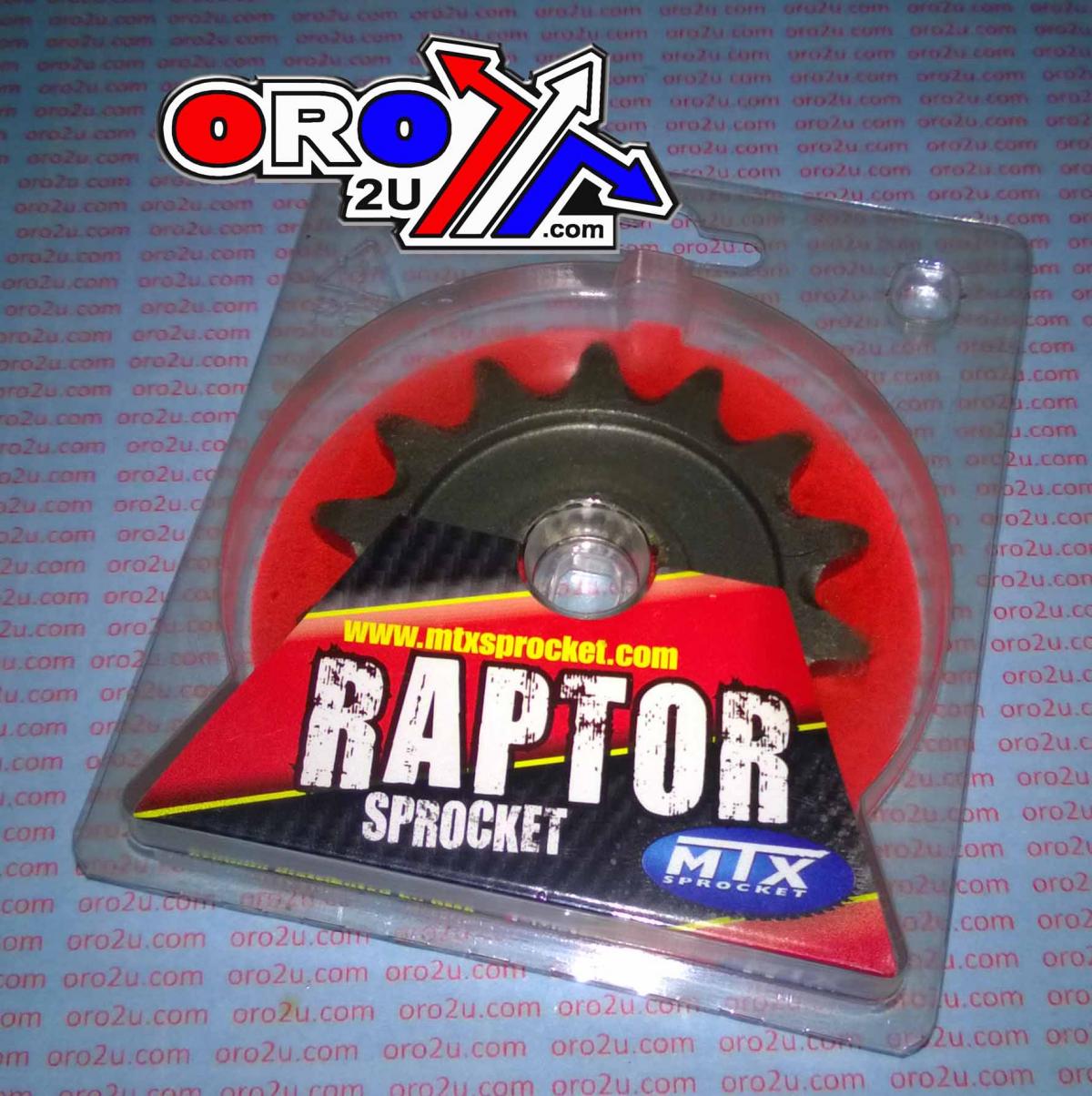 Mtx Parts Front Sprocket 1590 Raptor Light & Self Cleaning 10B-5NL-14