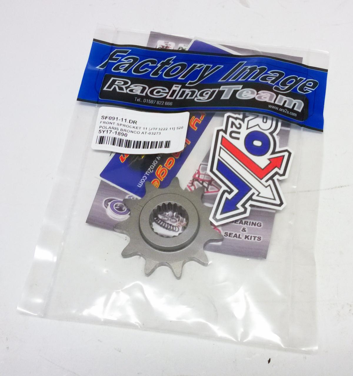 Front Sprocket 11 [JTF3222.11] 520, Polaris Bronco AT-03273
