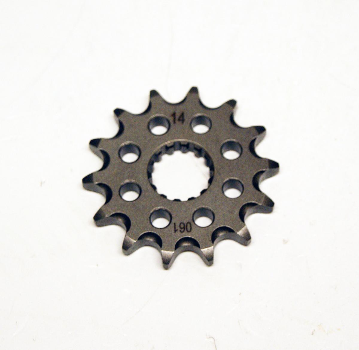 Pro-X Racing Front Sprocket Groove & Light, Prox 07.FS21002-14