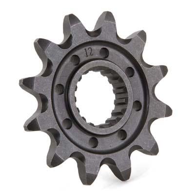 Pro-X Racing Front Sprocket Groove & Light, Prox 07.FS13088-12