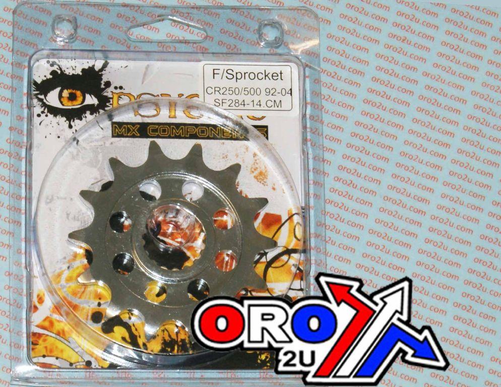 Dirt Racing Front Sprocket 14 [JTF284.14] 520, Light Chromolly