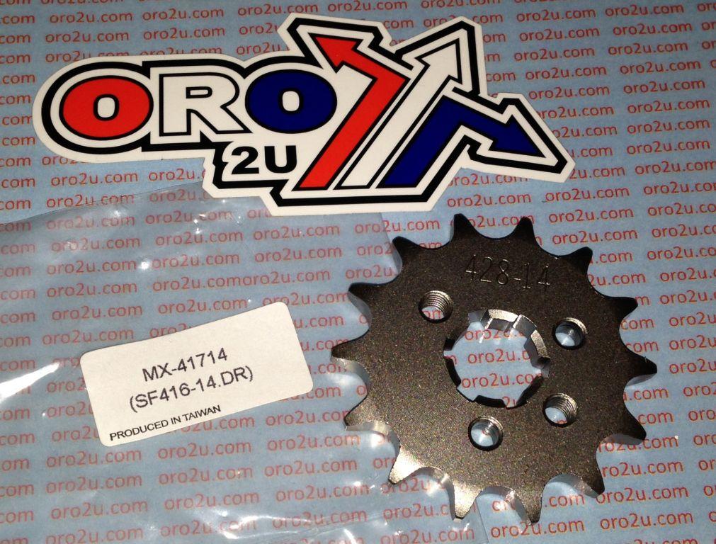Dirt Racing Front Sprocket 14 [JTF416/417.14] 428