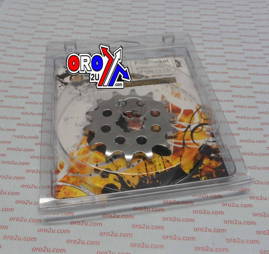 Dirt Racing Front Sprocket 14 [JTF546.14] 420, Chromolly