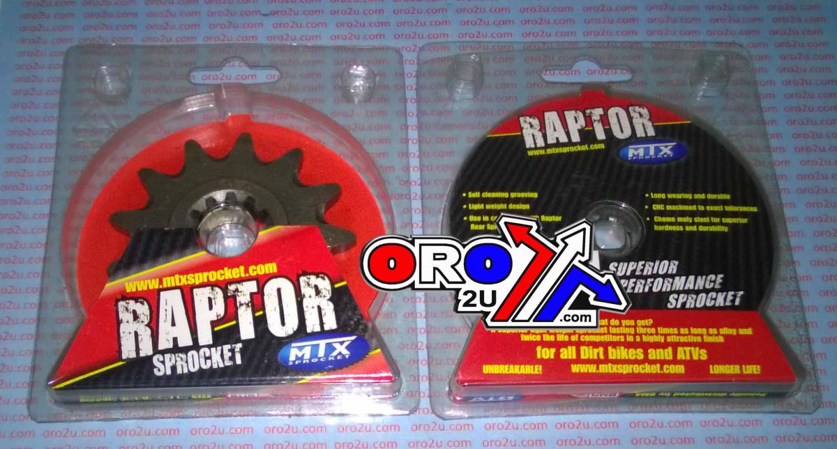 Mtx Parts Front Sprocket 824 Raptor Light & Self Cleaning 10B-HQ5-14