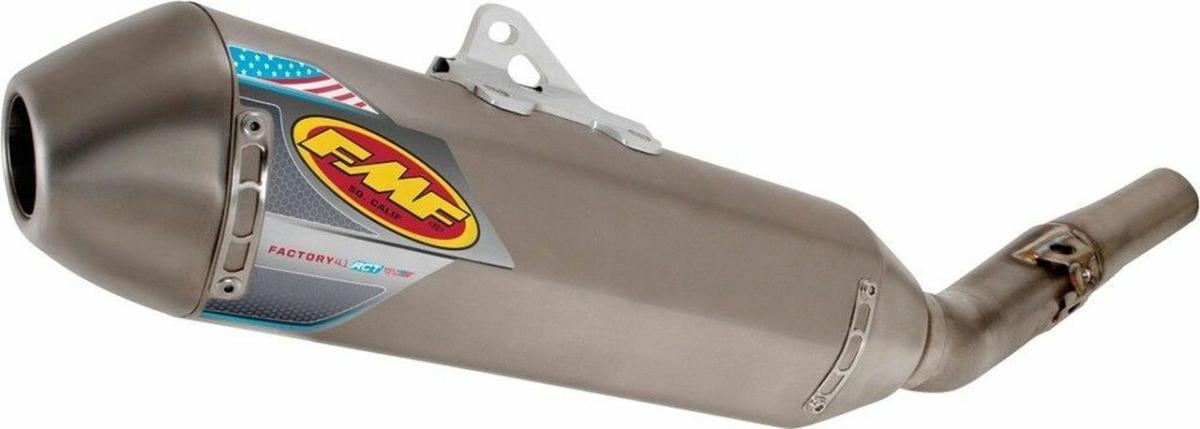 END OF LINE Factory 4.1 Ti Natural Exhaust Silencer 11-12 Suzuki RM-Z 250 - FMF 043293