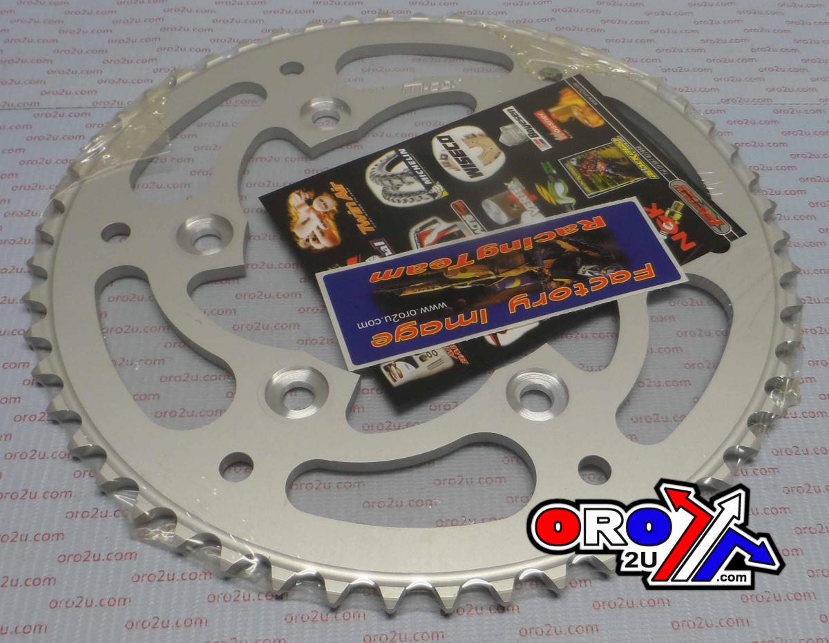 Dirt Racing Rear Sprocket Alloy 53 [JTR301.53] 520, Silver