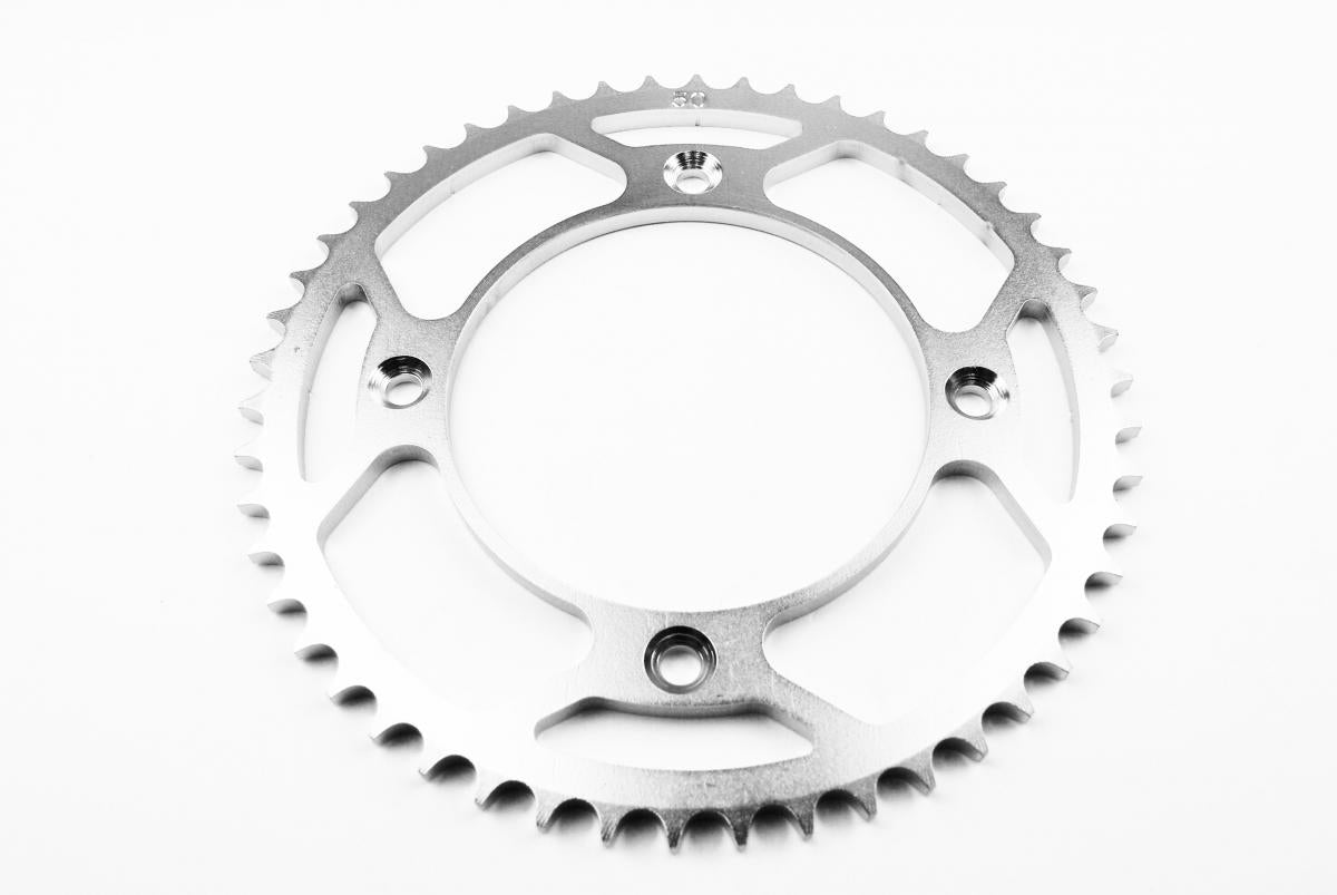 Factory Image Racing Rear Sprocket Steel Light Sil, MX-89550-2 Silver, SR441-50 JTR89550