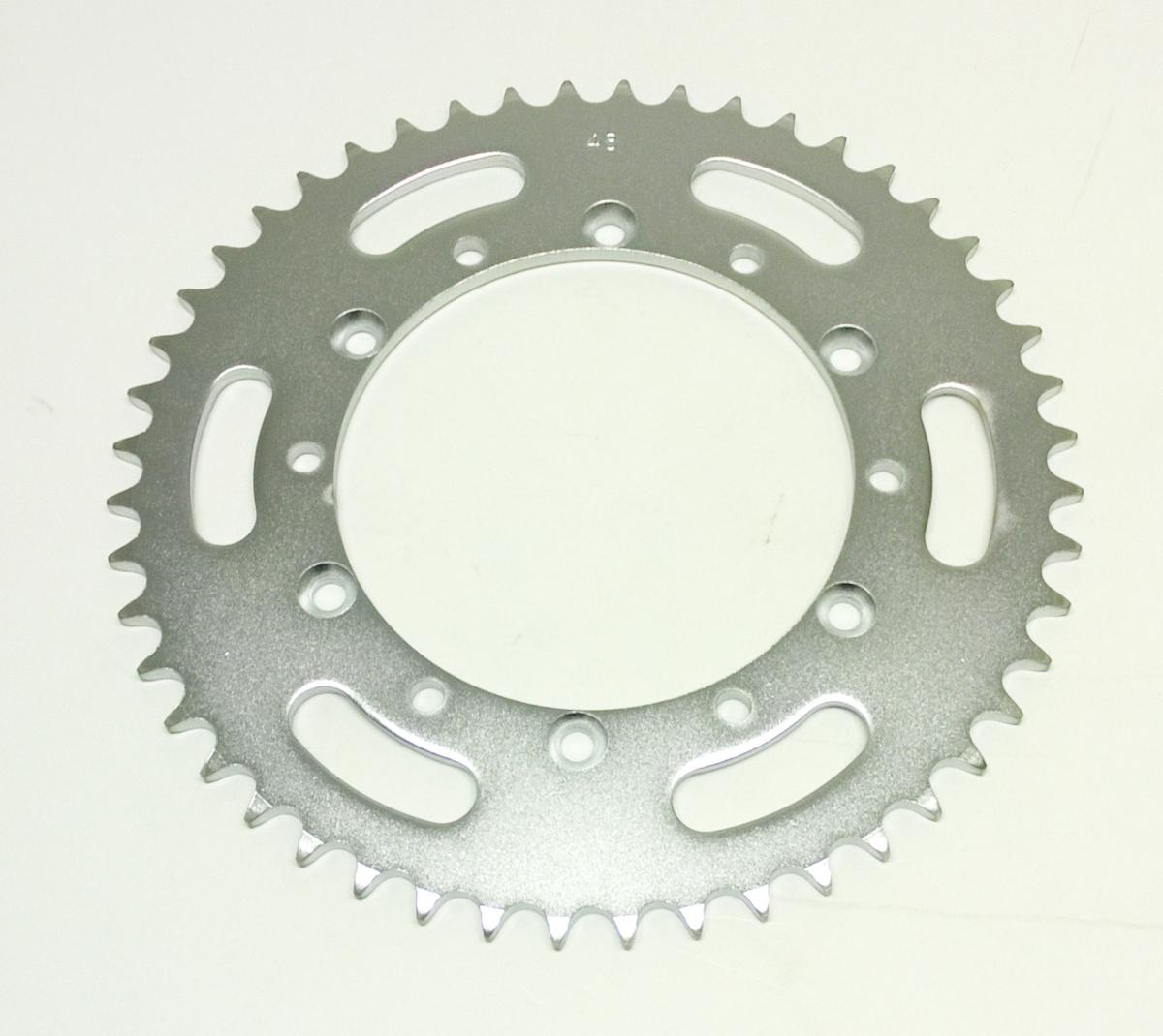 Dirt Racing Rear Sprocket Steel 48 [JTR460.48] 520, Silver